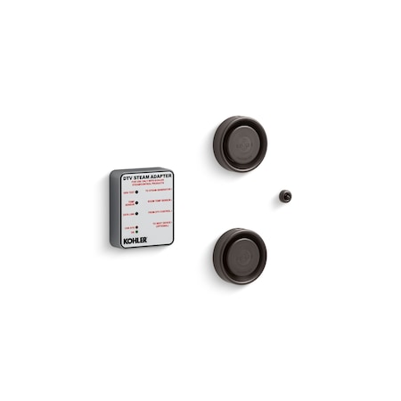 Kohler Invigoration Series Dtv+ Tandem Steam Adapter Kit 5549-K1-2BZ